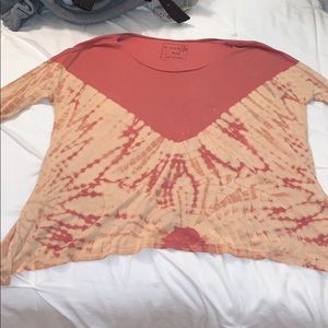 We The Free quarter sleeve blouse